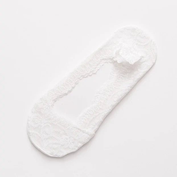 Premium No Show Non-slip Lace Socks