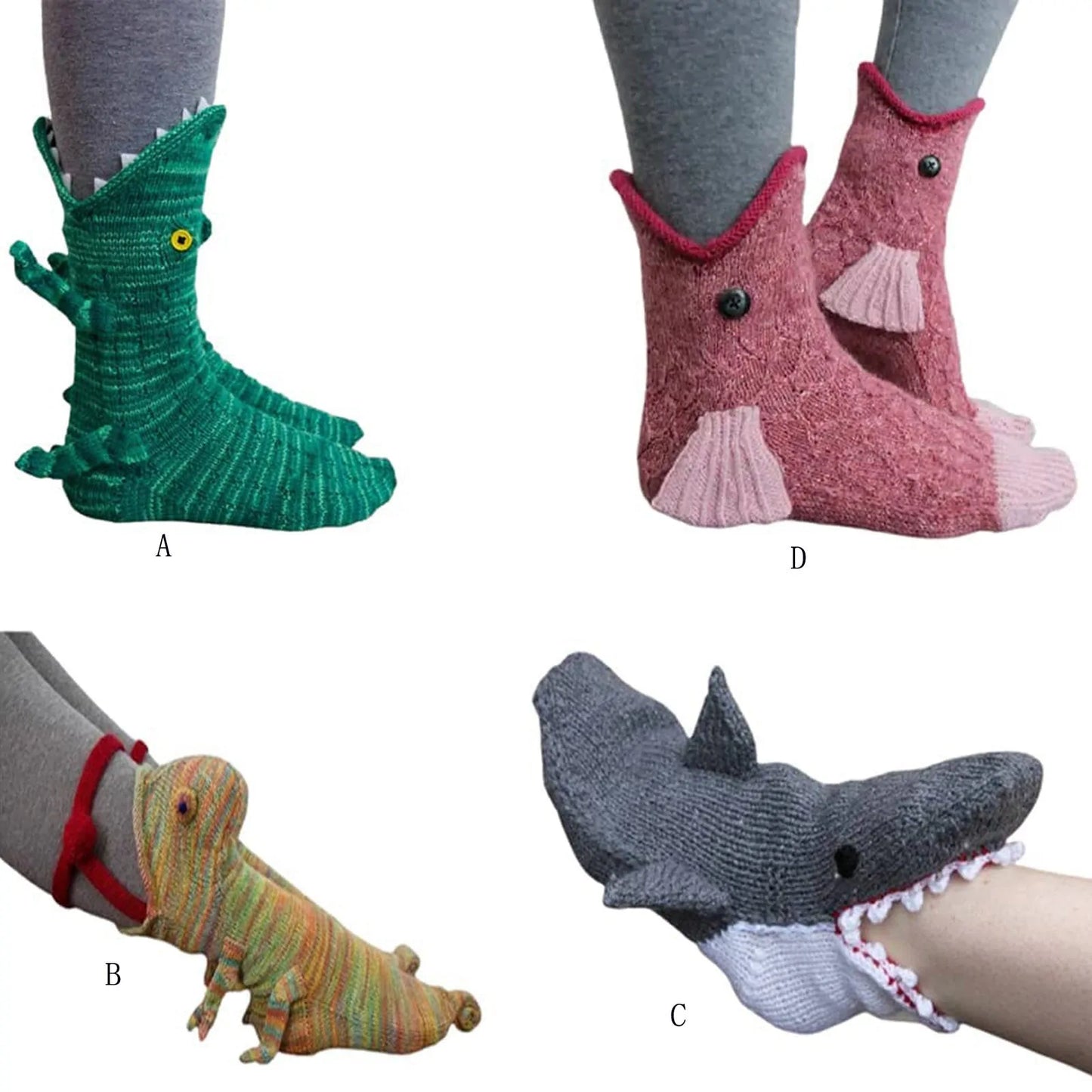 Creative Knitted Socks