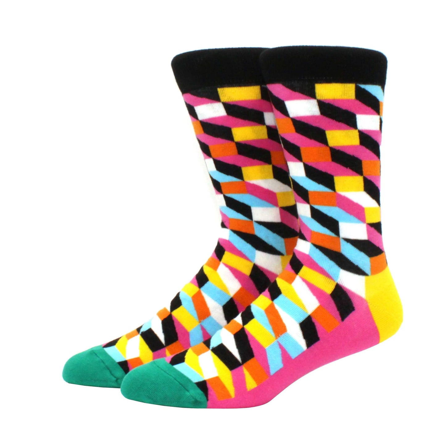 Diamond Pattern Happy Socks