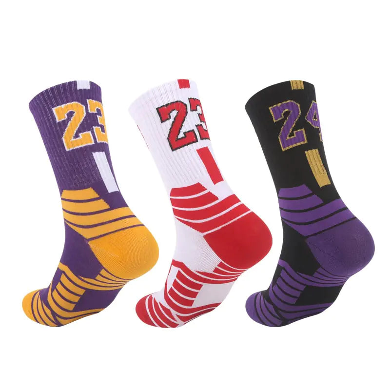 Breathable Non-Slip Basketball Socks