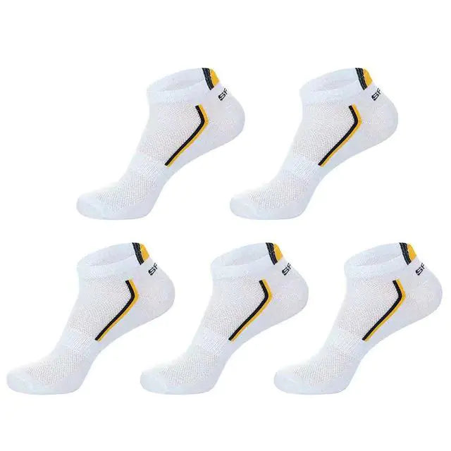 Thin Breathable Sport Mesh Boat Socks