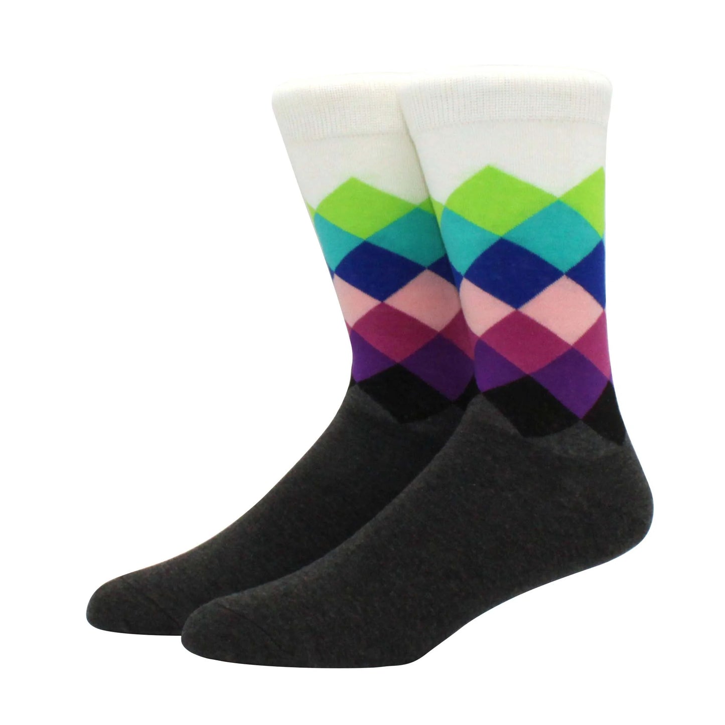 Diamond Pattern Happy Socks