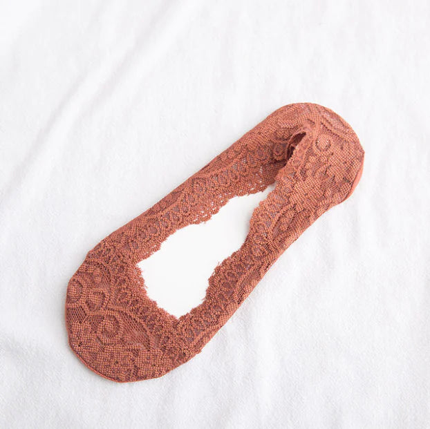 Premium No Show Non-slip Lace Socks