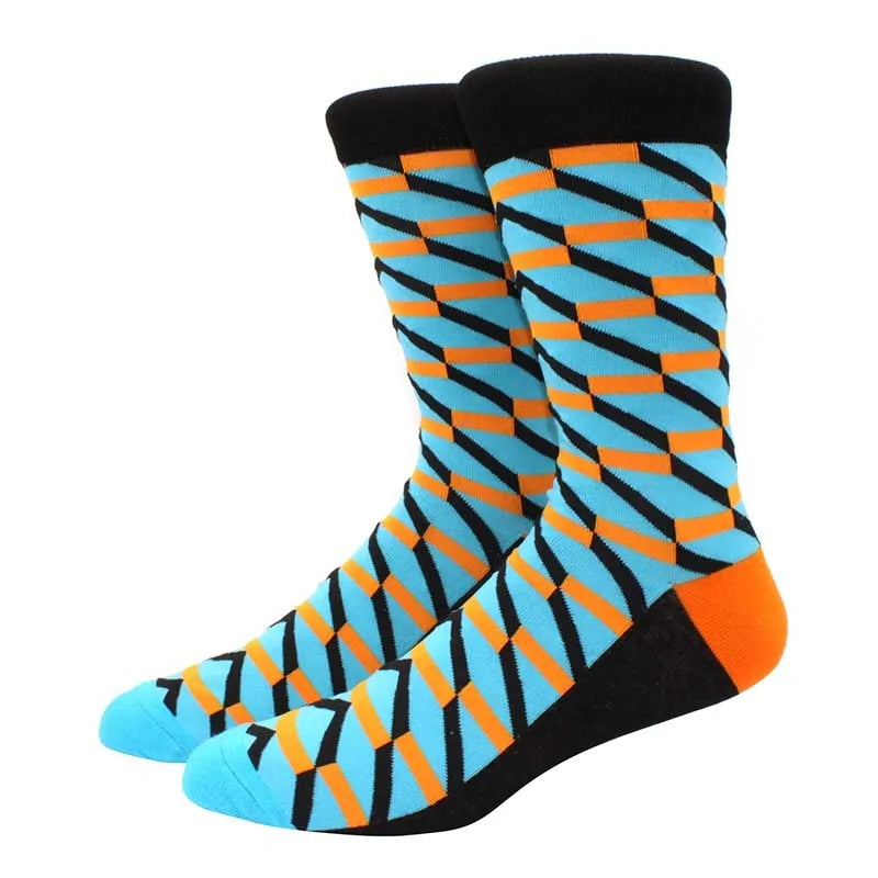 Diamond Pattern Happy Socks