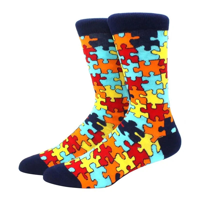 Diamond Pattern Happy Socks