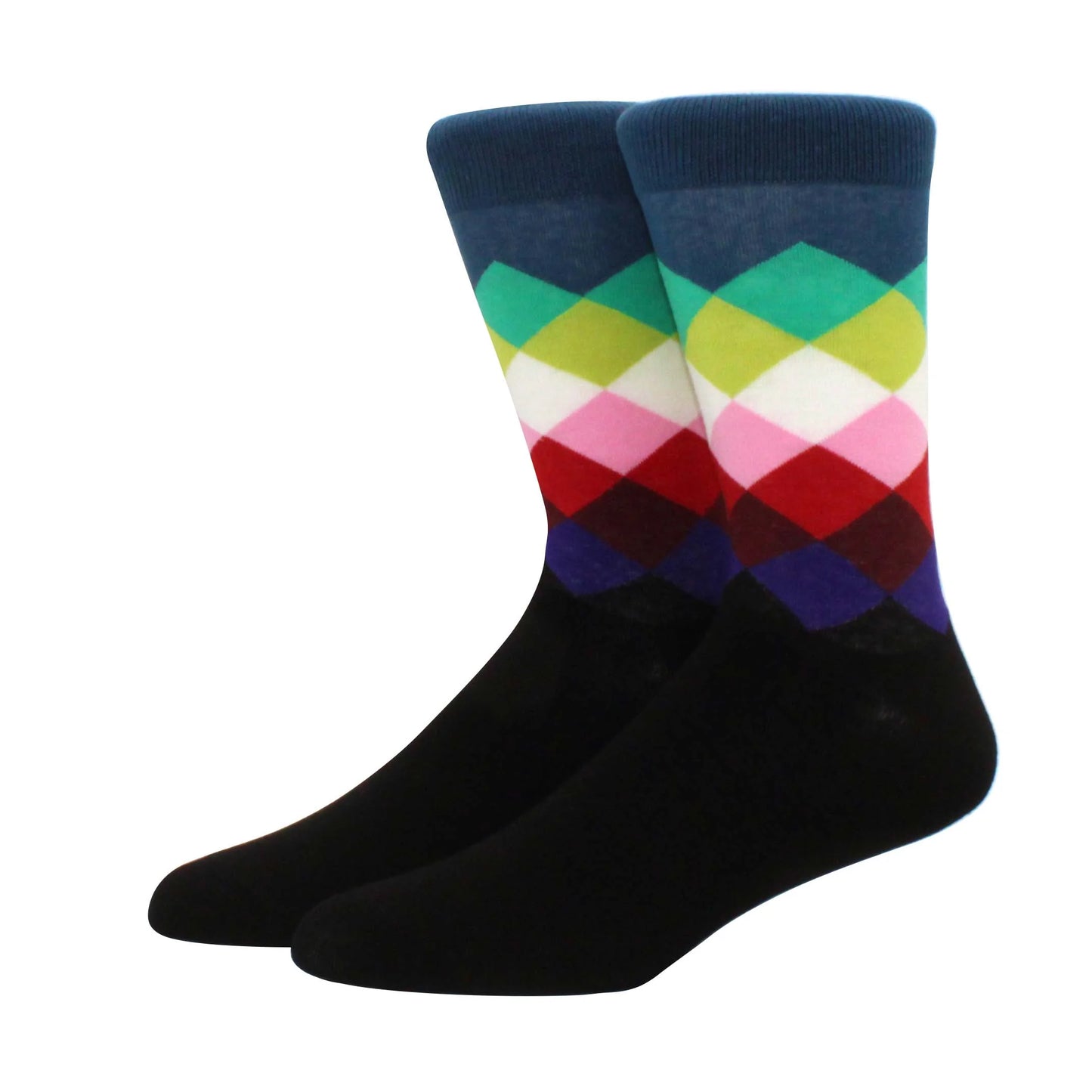 Diamond Pattern Happy Socks