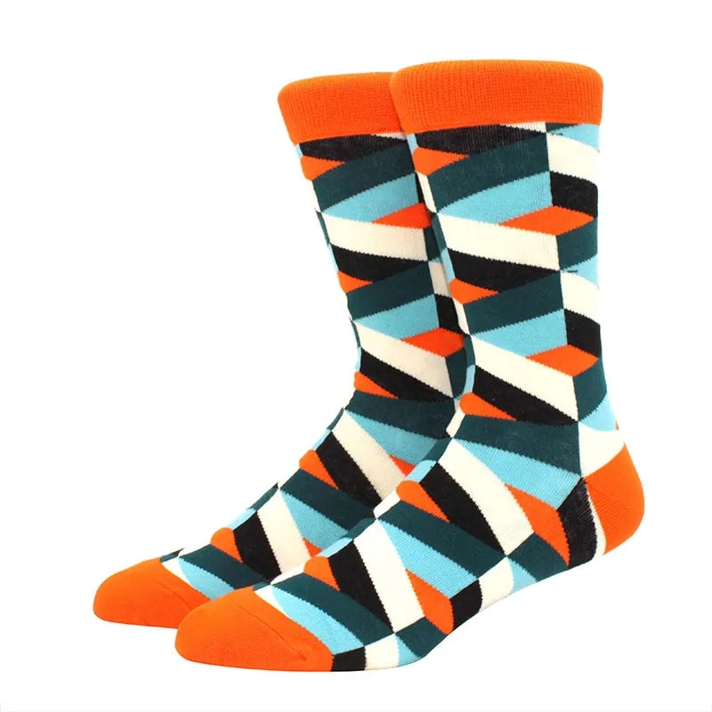 Diamond Pattern Happy Socks