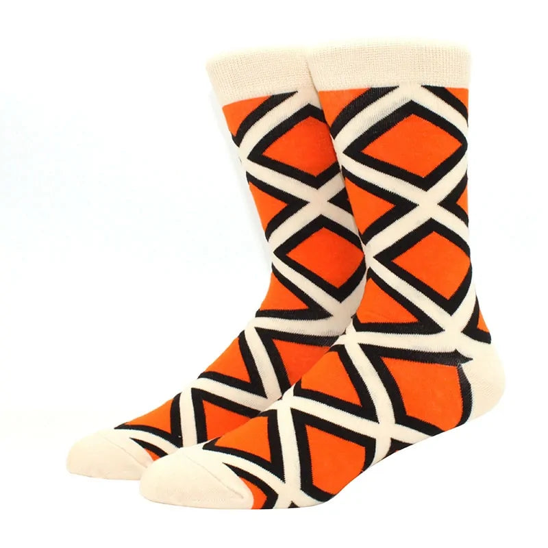 Diamond Pattern Happy Socks