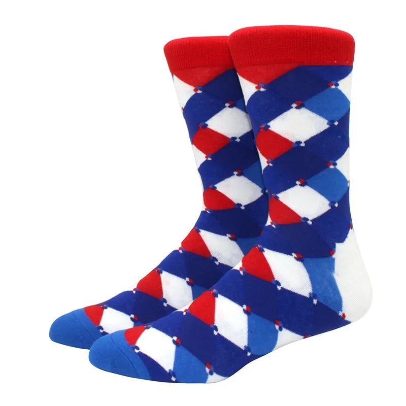 Diamond Pattern Happy Socks