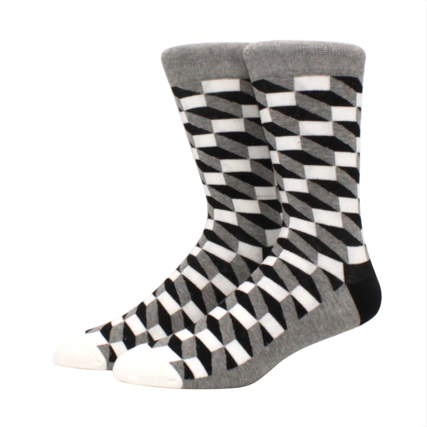 Diamond Pattern Happy Socks