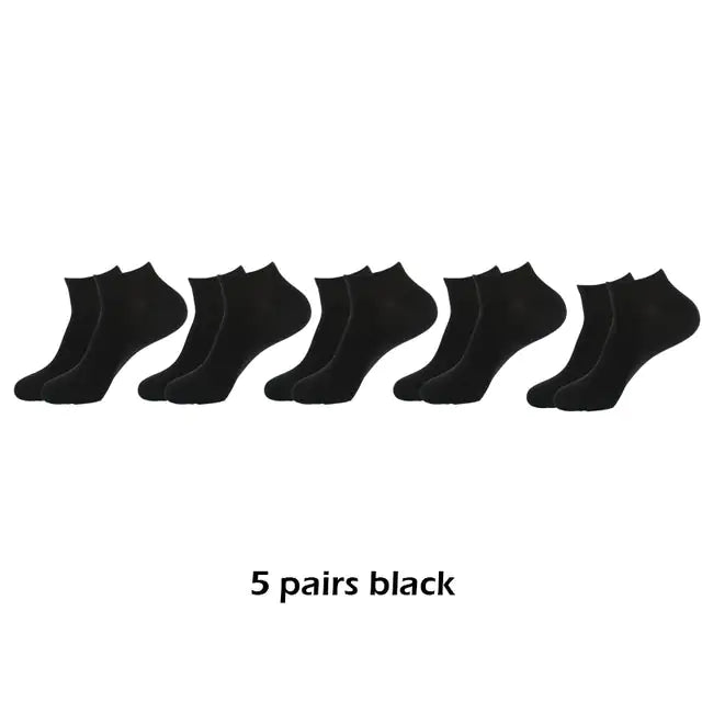 10 Pairs Breathable Ankle Socks