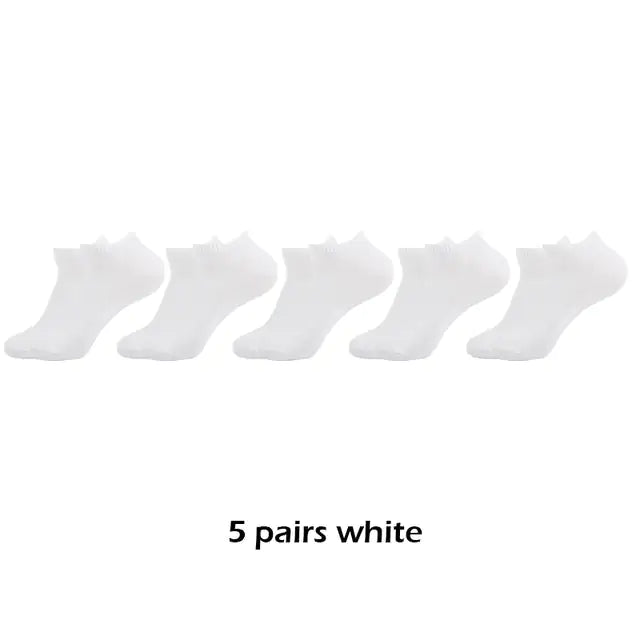 10 Pairs Breathable Ankle Socks