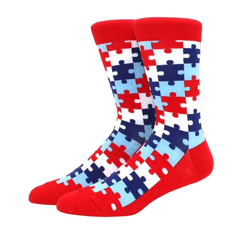 Diamond Pattern Happy Socks